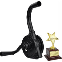 Бочковой ручной роторный насос перекачки топлива БелАК "Гефест" БАК.00110