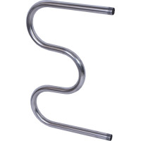 Водяной М-образный полотенцесушитель ТЕРА 600х400 наружная резьба 1 ПСВ-05-08