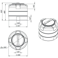 Емкость Экопром T 100 107.0100.601.0