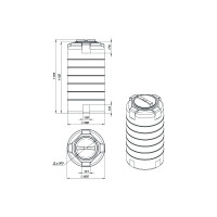 Емкость Экопром T 300 107.0300.601.0
