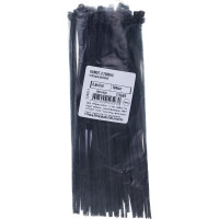 Хомут-стяжка Tech-Krep  3,0х150 черный нейлон 100шт  - пакет накл. 111509