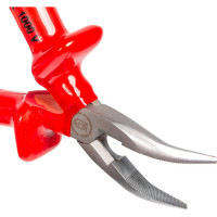 Диэлектрические изогнутые длинногубцы КВТ Эксперт 160 70357