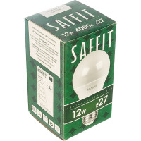 Светодиодная лампа SAFFIT SBA6012 Шар E27 12W 4000K 55008