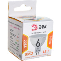 Светодиодная лампа ЭРА LED smd MR16-6w-827-GU5 3 Б0020542