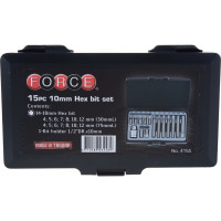 Набор шестигранных бит FORCE 4155 1/2