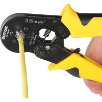 Пресс-клещи для опрессовки втулочных наконечников 0.25-6 мм2 SHTOK ПК-6вт-6 03504
