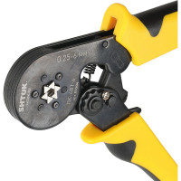 Пресс-клещи для опрессовки втулочных наконечников 0.25-6 мм2 SHTOK ПК-6вт-6 03504