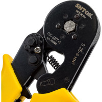 Пресс-клещи для опрессовки втулочных наконечников 0.25-6 мм2 SHTOK ПК-6вт-6 03504