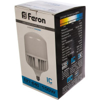 Светодиодная лампа 60W 230V E40 6400K Feron LB-65 25782