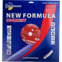 Диск алмазный отрезной TRIO-DIAMOND 350x25.4 New Formula Segment S209