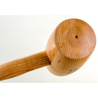 Деревянная круглая киянка PINIE 70х140 мм 53-2