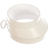 Соединитель эксцентриковый круглого воздуховода с круглым D100/125 ERA 1012,5РЭП 210-040