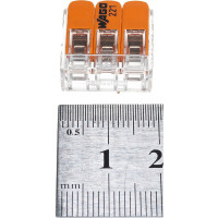 Соединительная 3-х проводная клемма WAGO 221-413 6 шт 2561