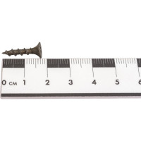 Саморез по дереву VIPКрепеж черный 3,5х19 к 34 шт 10102 VIP