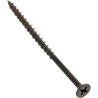 Саморез по дереву VIPКрепеж черный 4,2х76 к 216 шт 40126 VIP