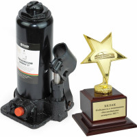 Домкрат БелАК 5 т, TUV, 2 клапана БАК.00029