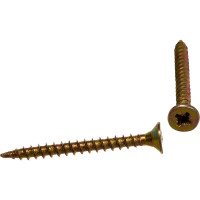 Шуруп Качественный Крепеж желтый цинк 3,0х30 360 шт 0300427 КЧ
