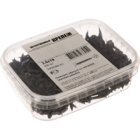 Саморез Качественный Крепеж 3,5х19 потай, частая резьба, оксид 400 шт 0200389 КЧ