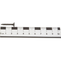 Саморез Качественный Крепеж 3,5х25 потай, крупная резьба, оксид 250 шт 0200359 КЧ