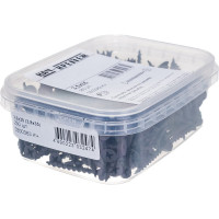 Саморез Качественный Крепеж 3,5х35 потай, крупная резьба, оксид 250 шт 0300363 КЧ