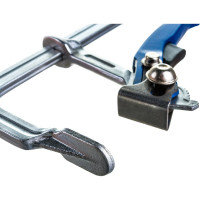 F-образная рычажная струбцина (80 х 200 мм, кованая) КОБАЛЬТ 249-051