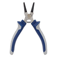 Съемник стопорных колец КОБАЛЬТ внутренний, изогнутый, 150 мм, подвес 244-216