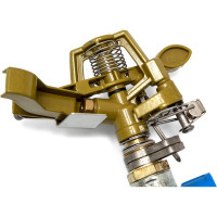 Импульсный разбрызгиватель FRUT дождеватель латунный на металлической пике 403076