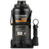 Бутылочный домкрат 16т, гидравлический высота 225-425 WIEDERKRAFT WDK-81160