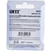 Стопперы для сверл 6 шт. FIT IT 36433