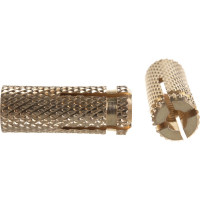 Забиваемый латунный анкер М8, 4 шт, пакет Zitar 106746