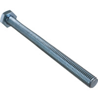 Болт Tech-Krep/Zitar DIN933 с шестигранной головкой, оцинкованный М10х120 2 шт - пакет 126519