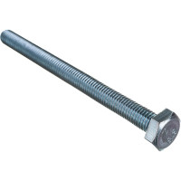 Болт Tech-Krep/Zitar DIN933 с шестигранной головкой, оцинкованный М10х120 2 шт - пакет 126519