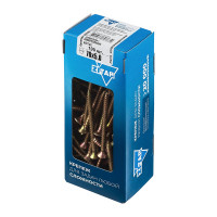 Универсальные саморезы 70x5,0 мм 100 шт желтые коробка с окном Zitar 102265