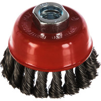 Щетка чашеобразная витая 2108014135 (80 мм; M14) АТАКА 22221