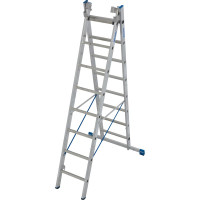 Трехсекционная универсальная лестница KRAUSE STABILO 3 х 8 перекладин с дополнительной функцией 133748