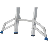 Трехсекционная универсальная лестница KRAUSE STABILO 3 х 8 перекладин с дополнительной функцией 133748