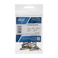 Саморез ШУж 3,5х30 потайная головка 20 шт, пакет Zitar 102482