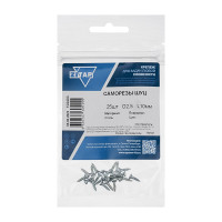 Саморез ШУц 2,5х10 потайная головка 25 шт, пакет Zitar 102403