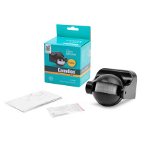 Электронный сенсор включения освещения Camelion LX-39/Bl, черный, настенный, 180 6447