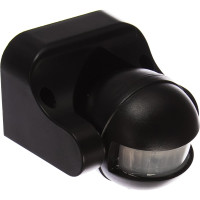 Электронный сенсор включения освещения Camelion LX-39/Bl, черный, настенный, 180 6447