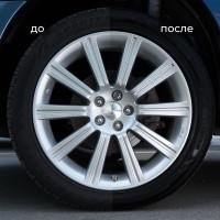 Чернитель-полироль шин Lavr обновление цвета 1 л Ln1473