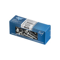 Болт DIN933 с шестигранной головкой оцинкованный М6x30 мм, 60 шт, коробка с окном Tech-Kr Zitar 105203