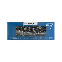 Универсальные саморезы, оцинкованные, 30x4,0 мм, 200 шт., коробка с окном Zitar 102180