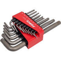 Набор удлиненных Г-образных ключей FORCE Т6-Т60 15 предметов 5151L