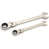 Набор ключей Дело Техники комбинированных трещоточных шарнирных 8 шт., холдер 515480