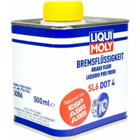 Тормозная жидкость, 0.5л LIQUI MOLY Bremsflussigkeit SL6 DOT 4 3086