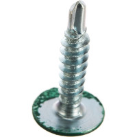 Саморез ПШC КРЕП-КОМП сверло 4,2х19 RAL6005 1000шт пшс196005