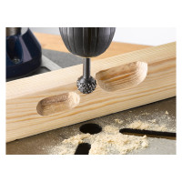 Бор-фреза (6 шт; хвостовик 6 мм) KWB 4955-00