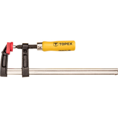 F-образная cтолярная струбцина TOPEX 250 мм 12A102