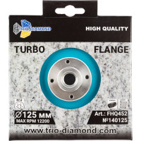 Диск алмазный отрезной TRIO-DIAMOND 125хm14 Flange Turbo FHQ452